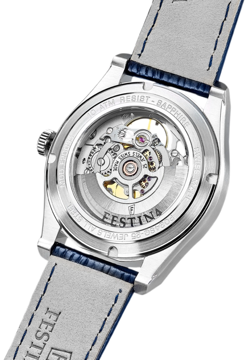 RELOJ F20095/2 FESTINA SWISS AZUL HOMBRE AUTOMATICO - 3