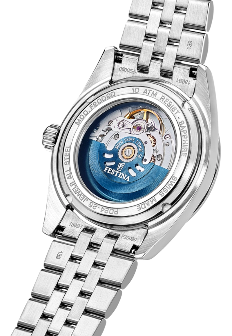 RELOJ F20090/3 FESTINA SWISS VERDE HOMBRE AUTOMATICO - 3