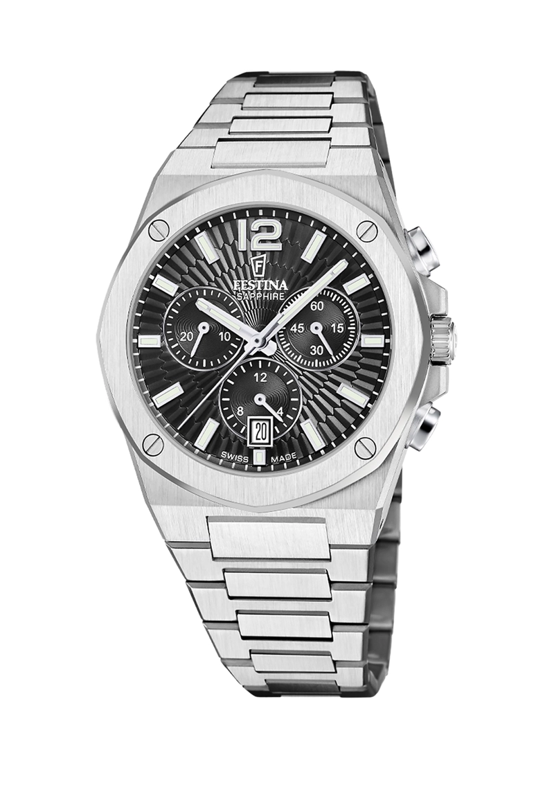 RELOJ F22002/4 FESTINA SWISS NEGRO HOMBRE VALLEY - 1