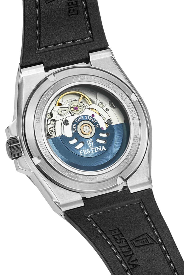 RELOJ F22005/2 FESTINA SWISS AZUL HOMBRE AUTOMATICO - 2