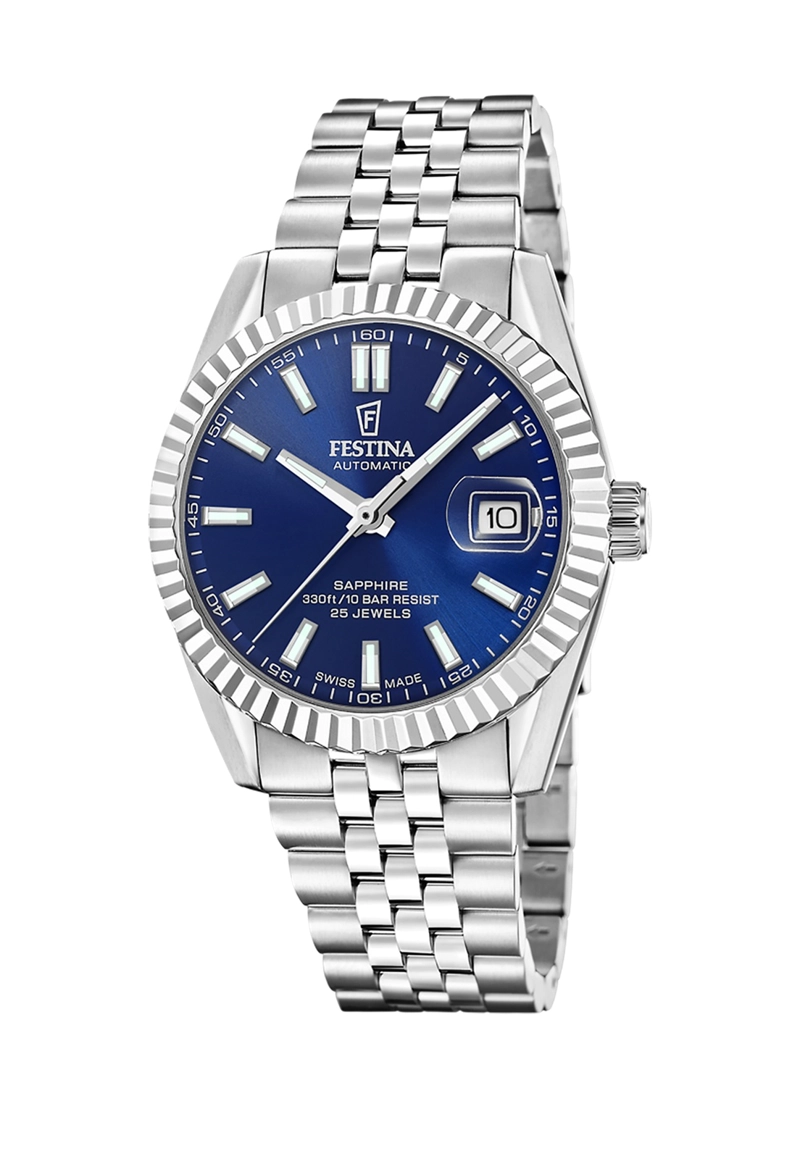 RELOJ F20090/2 FESTINA SWISS AZUL HOMBRE AUTOMATICO - 1