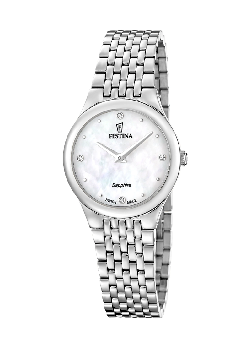 RELOJ F20096/1 FESTINA SWISS PLATEADO MUJER GRACE - 1