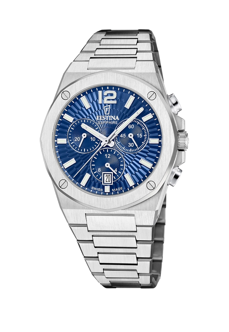 RELOJ F22002/2 FESTINA SWISS AZUL HOMBRE VALLEY - 1