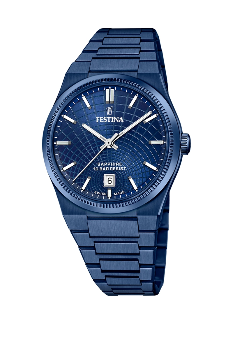 RELOJ F20078/1 FESTINA SWISS AZUL HOMBRE RIVE COLLECTION - 1
