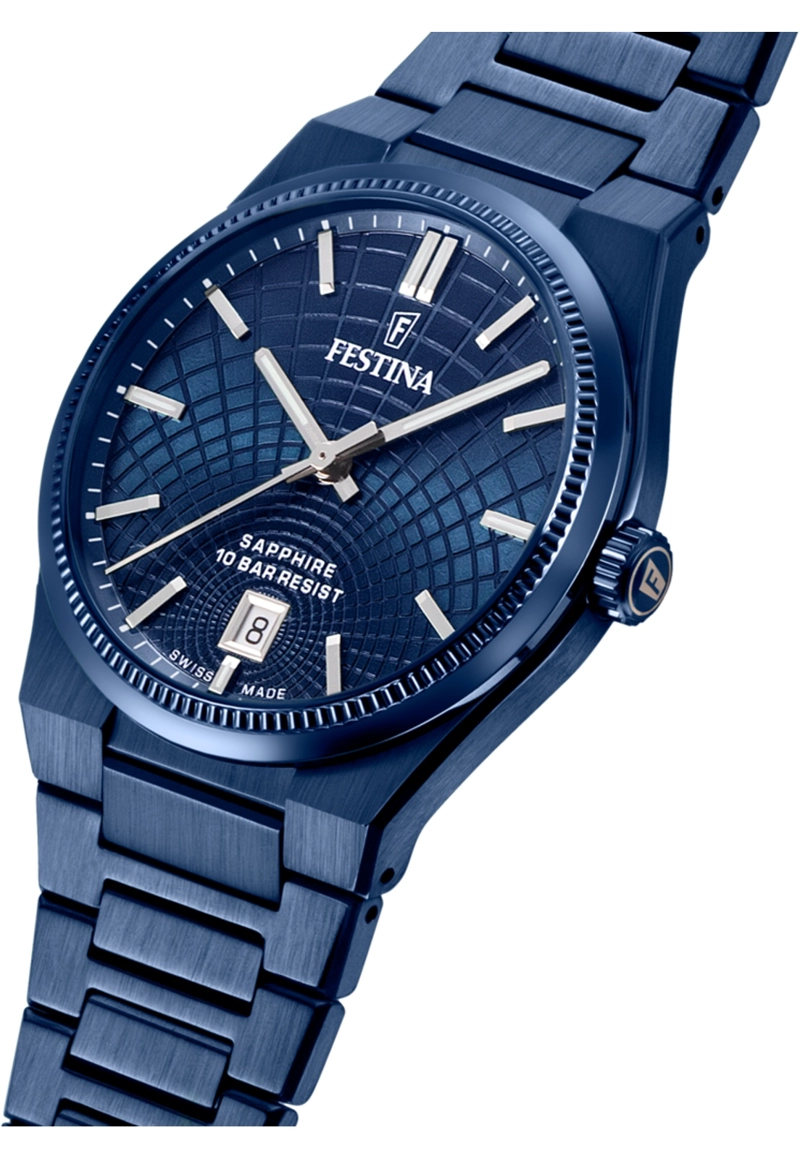 RELOJ F20078/1 FESTINA SWISS AZUL HOMBRE RIVE COLLECTION - 3
