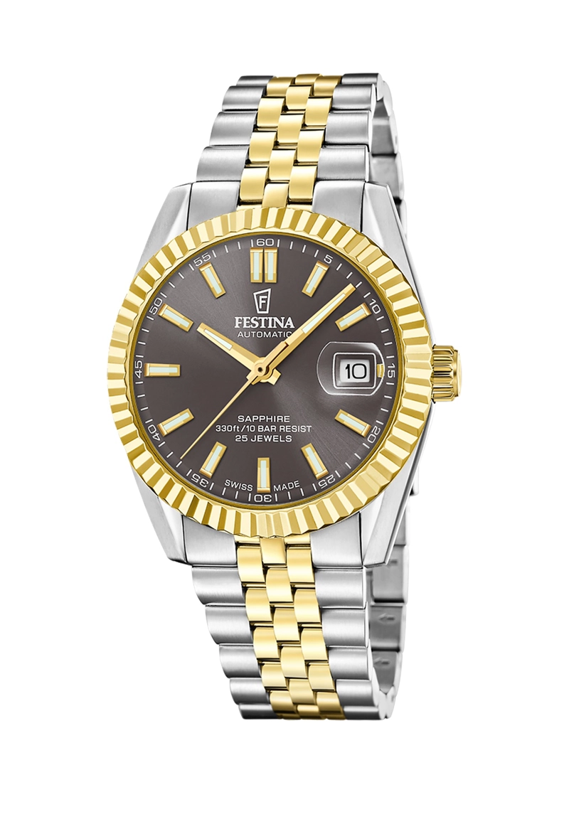 RELOJ F20091/3 FESTINA SWISS NEGRO HOMBRE AUTOMATICO - 1