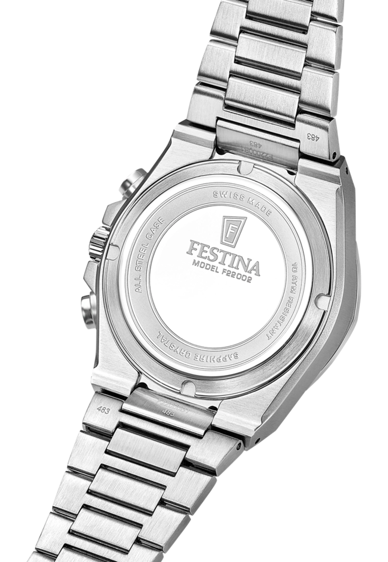 RELOJ F22002/3 FESTINA SWISS VERDE HOMBRE VALLEY - 4