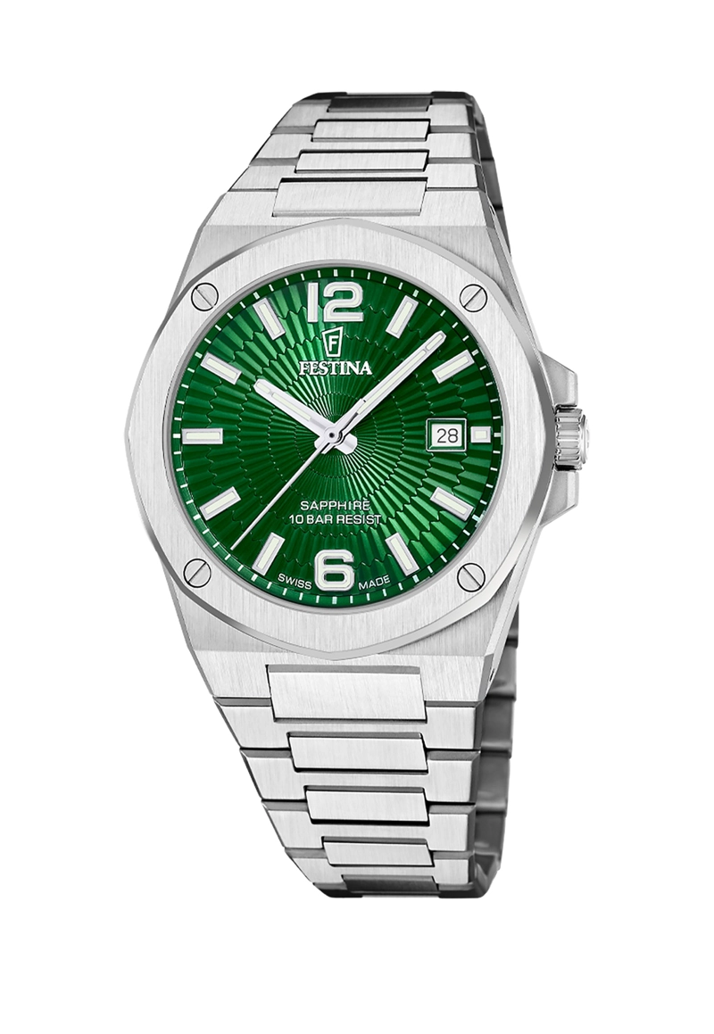 RELOJ F22000/3 FESTINA SWISS VERDE HOMBRE VALLEY