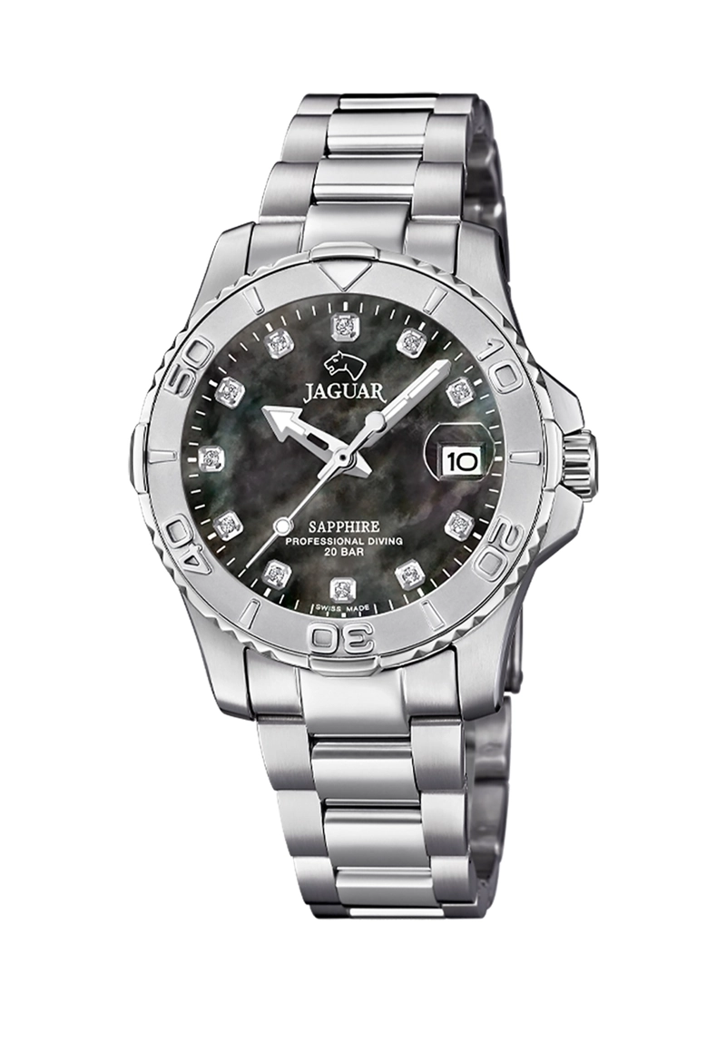 RELOJ J870/5 JAGUAR NEGRO MUJER CLAIR DE LUNE - 1