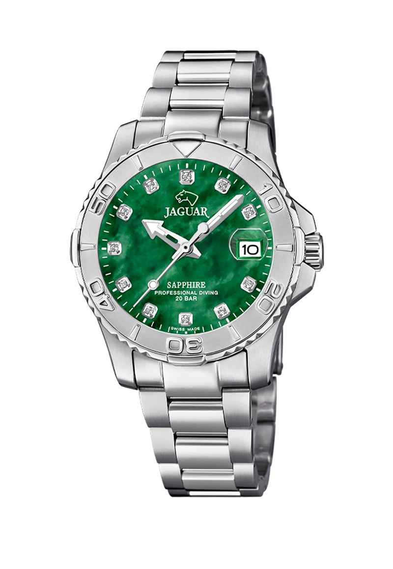 RELOJ J870/7 JAGUAR VERDE MUJER CLAIRE DE LUNE - 1