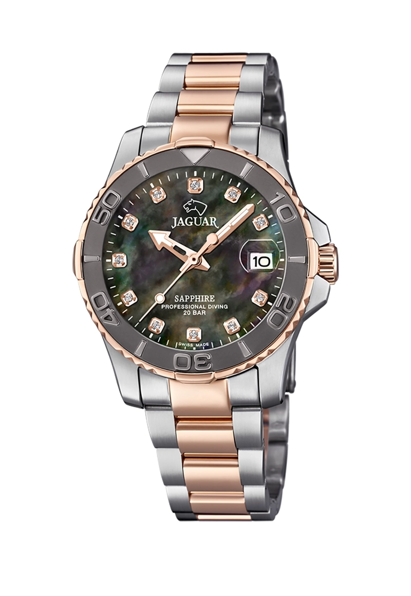 RELOJ J871/7 JAGUAR NEGRO MUJER CLAIRE DE LUNE - 1