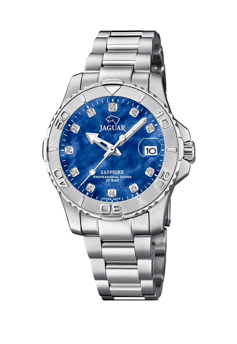 RELOJ J870/6 JAGUAR AZUL MUJER CLAIRE DE LUNE - 1