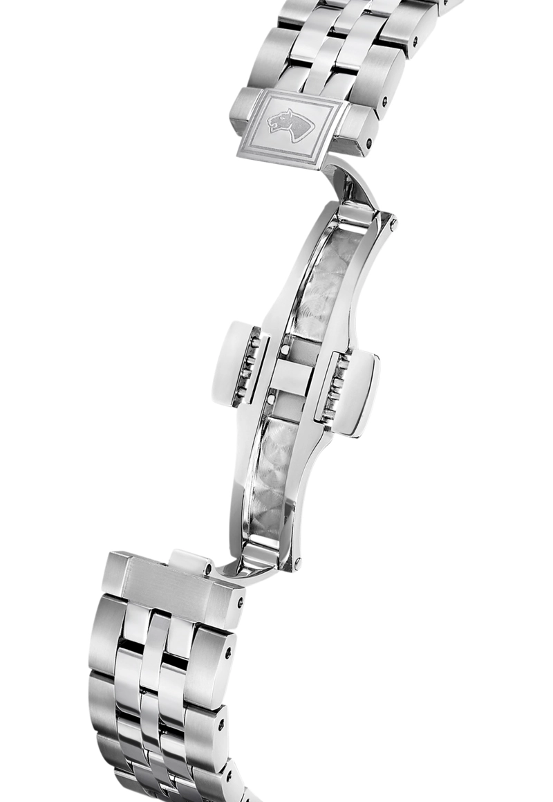 RELOJ J994/5 JAGUAR SWISS PLATEADO MUJER AUTOMATICO - 5