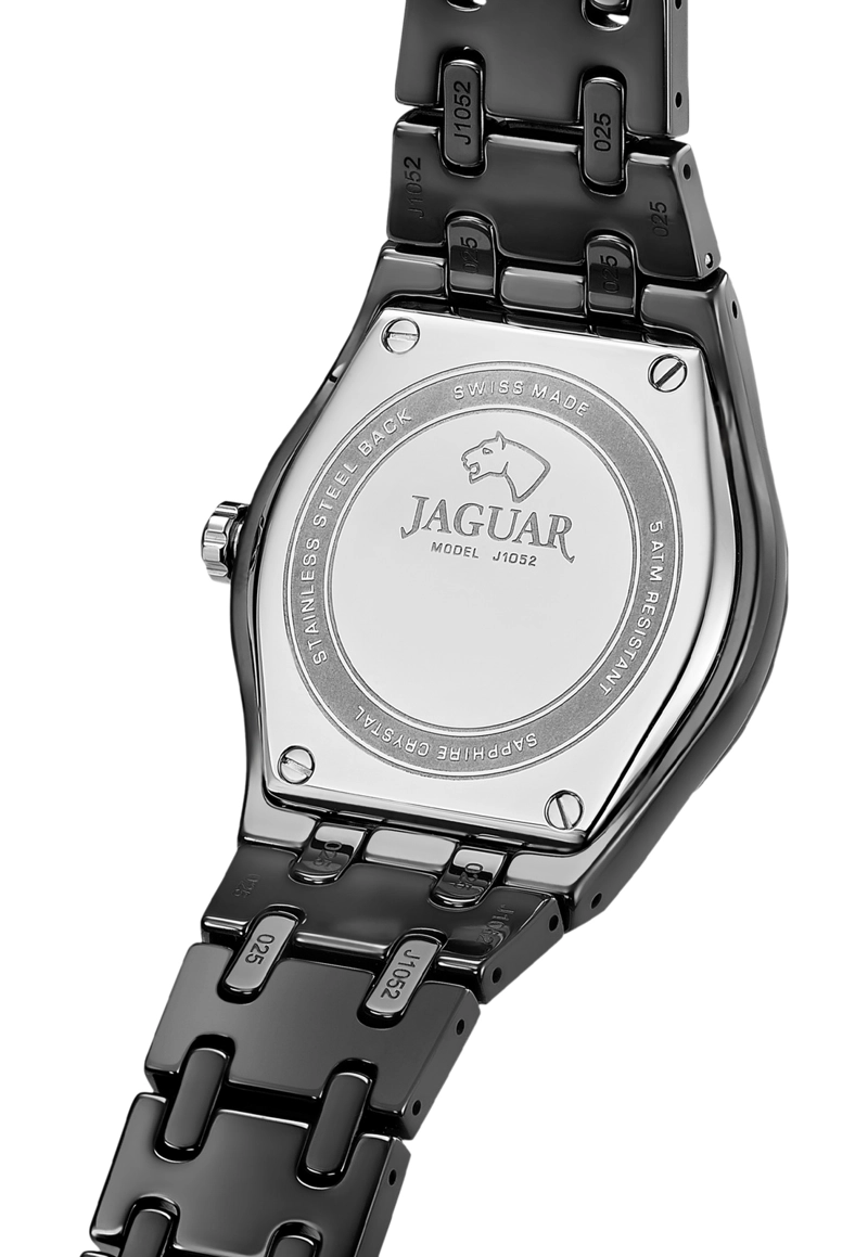 RELOJ J1052/1 JAGUAR SWISS NEGRO MUJER CERAMIC - 3