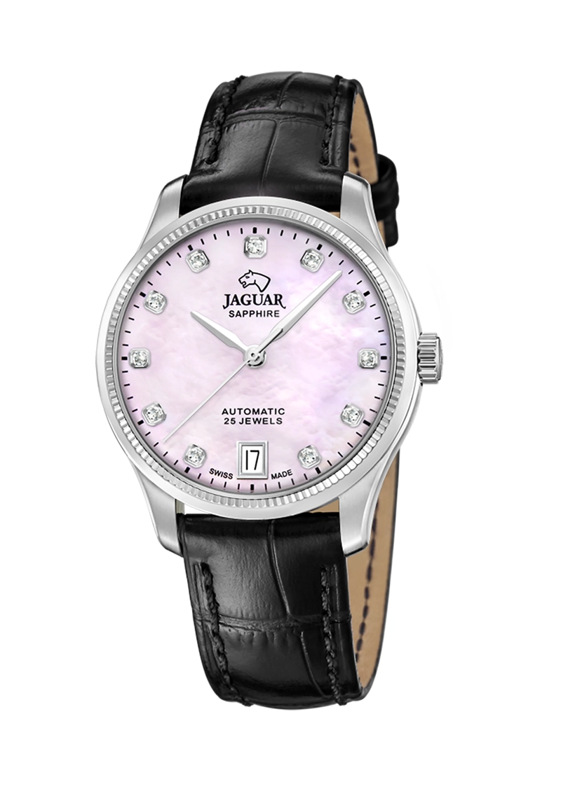 RELOJ J1000/4 JAGUAR SWISS ROSA MUJER AUTOMATICO - 3