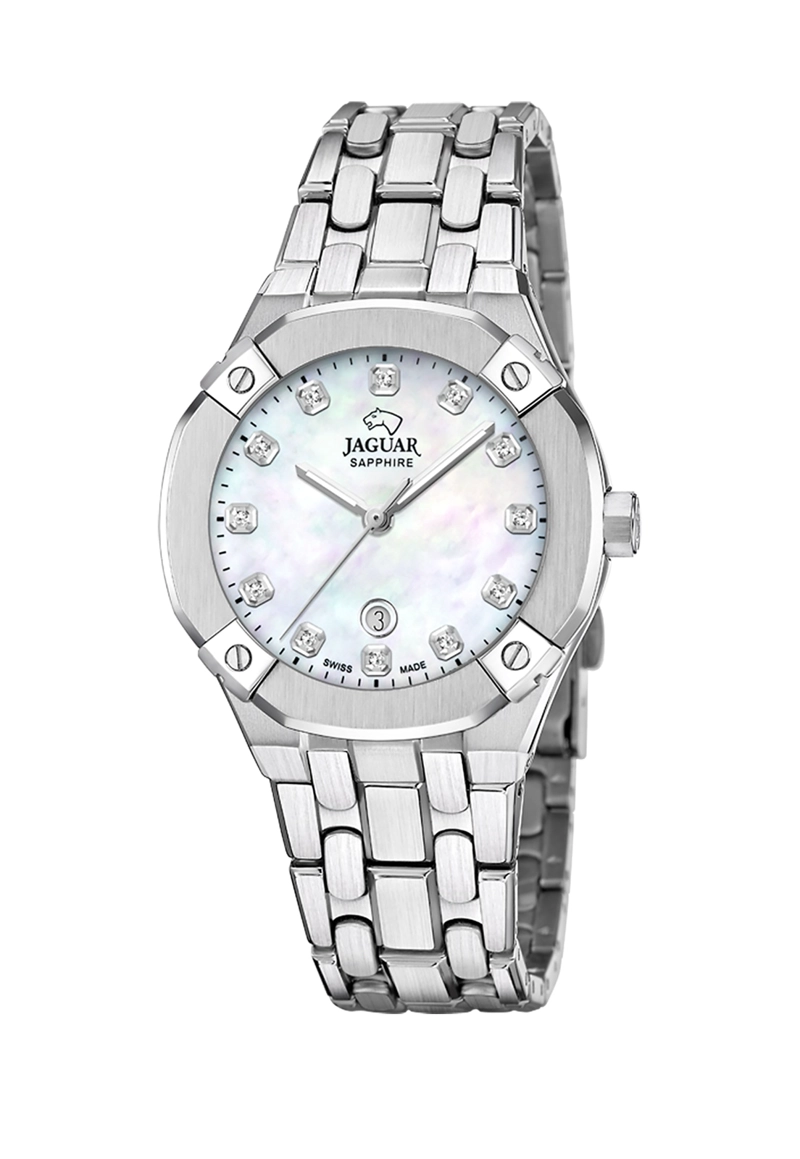 RELOJ J1016/4 JAGUAR SWISS BLANCO MUJER DIPLOMATIC - 1