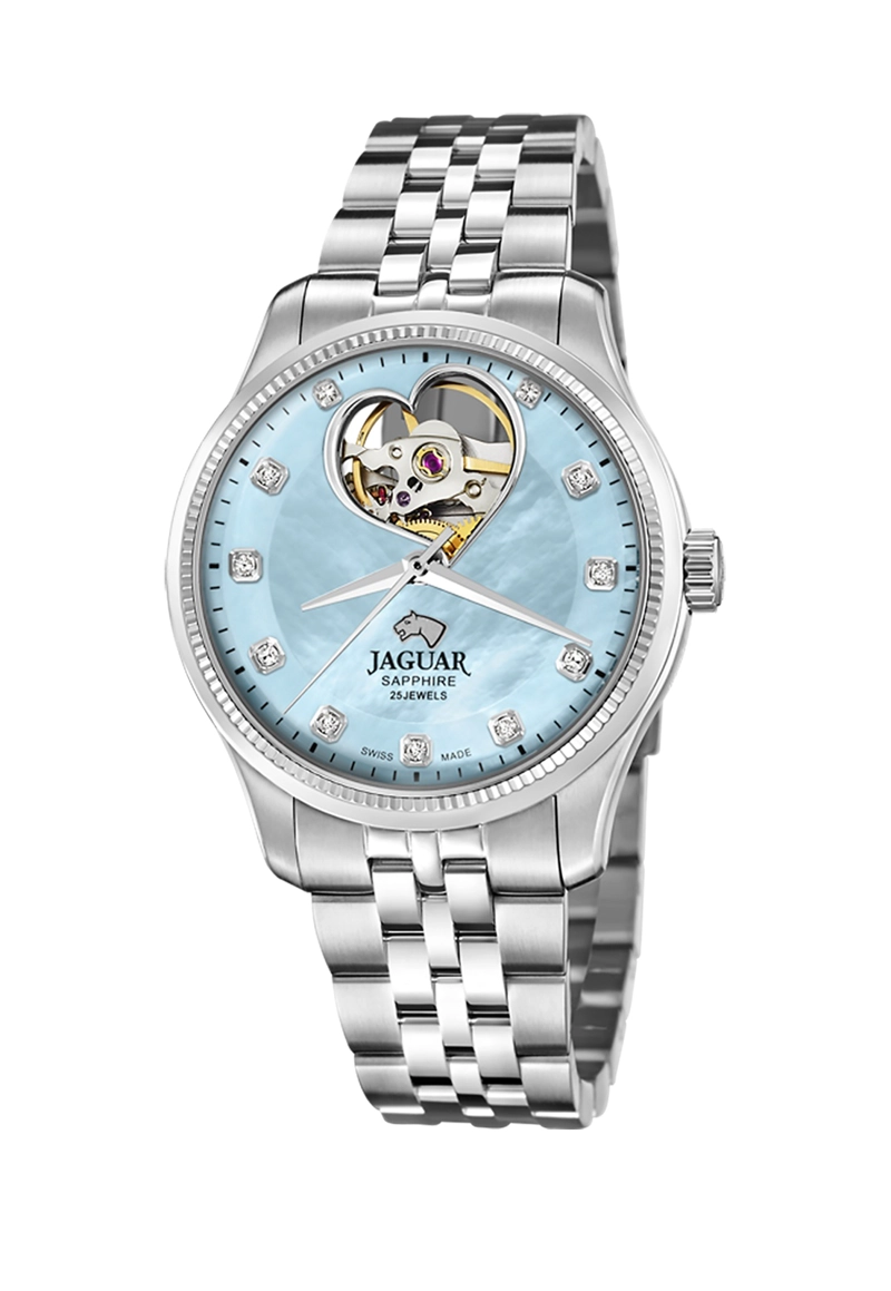 RELOJ J994/4 JAGUAR SWISS AZUL MUJER AUTOMATICO - 1