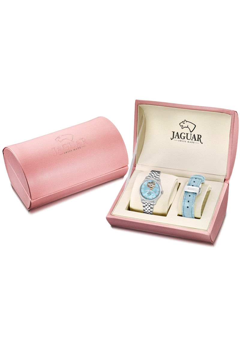 RELOJ J994/4 JAGUAR SWISS AZUL MUJER AUTOMATICO - 6