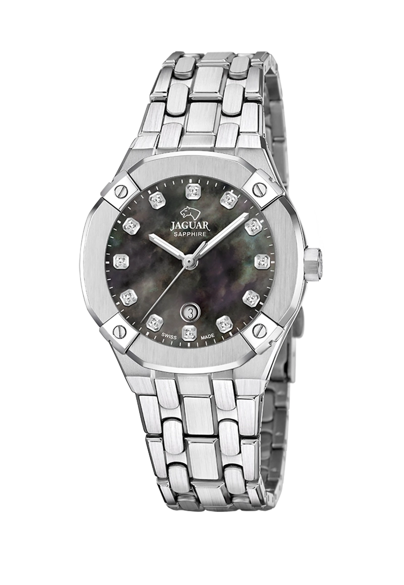 RELOJ J1016/7 JAGUAR SWISS NEGRO MUJER DIPLOMATIC - 1