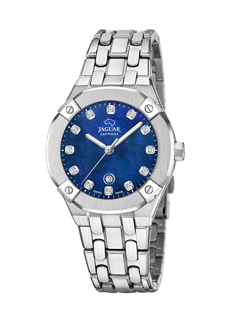 RELOJ J1016/6 JAGUAR SWISS AZUL MUJER DIPLOMATIC - 1
