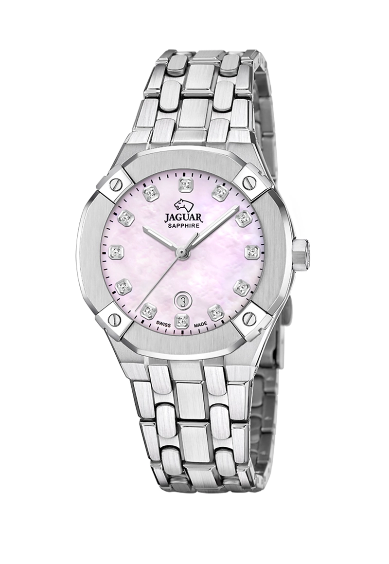 RELOJ J1016/5 JAGUAR SWISS ROSA MUJER DIPLOMATIC - 1