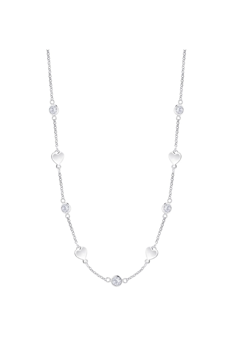 COLLAR LP3924-1/1 LOTUS SILVER PLATEADO MUJER MOMENTS - 1