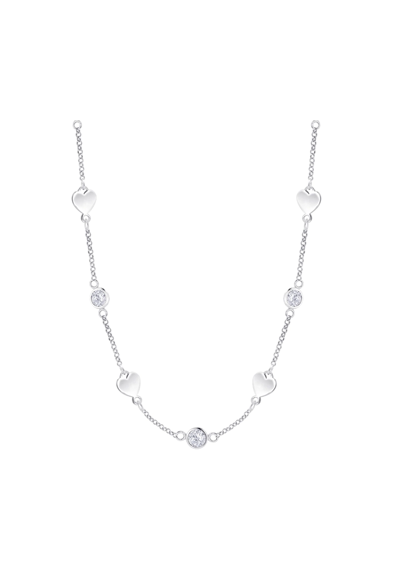 COLLAR LP3924-1/1 LOTUS SILVER PLATEADO MUJER MOMENTS - 2