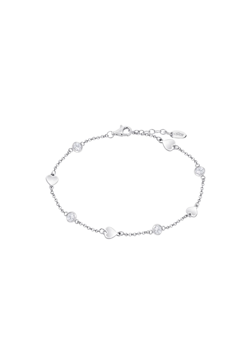 PULSERA LP3924-2/1 LOTUS SILVER PLATEADO MUJER MOMENTS - 1