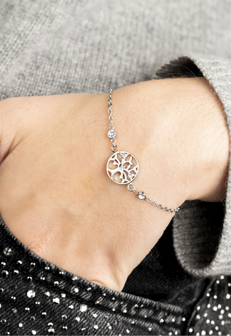 PULSERA LS2600-2/1 LOTUS STYLE PLATEADO MUJER BLISS - 2