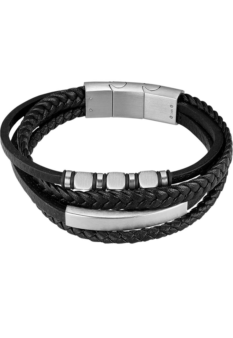 PULSERA LS2593-2/1 LOTUS STYLE NEGRO HOMBRE URBAN MAN - 1