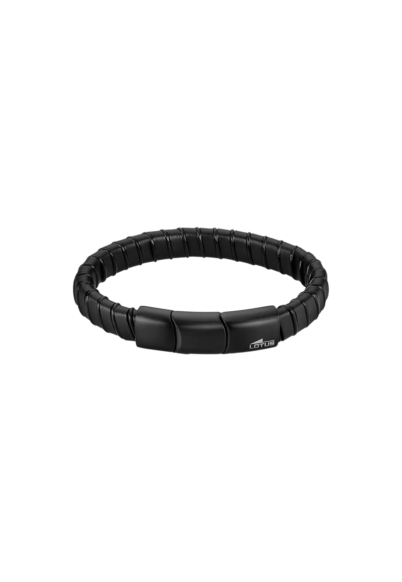 PULSERA LS2534-2/1 LOTUS STYLE NEGRO HOMBRE URBAN MAN - 1