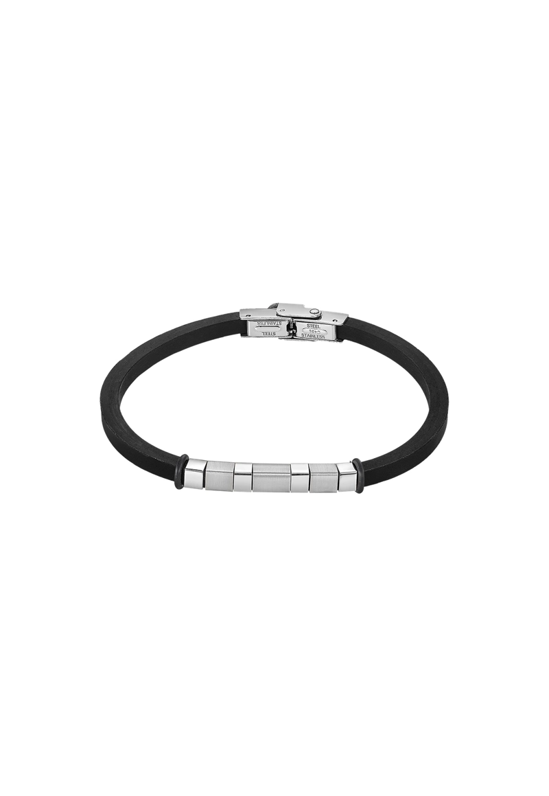PULSERA LS2538-2/1 LOTUS STYLE NEGRO HOMBRE MEN IN BLACK - 1