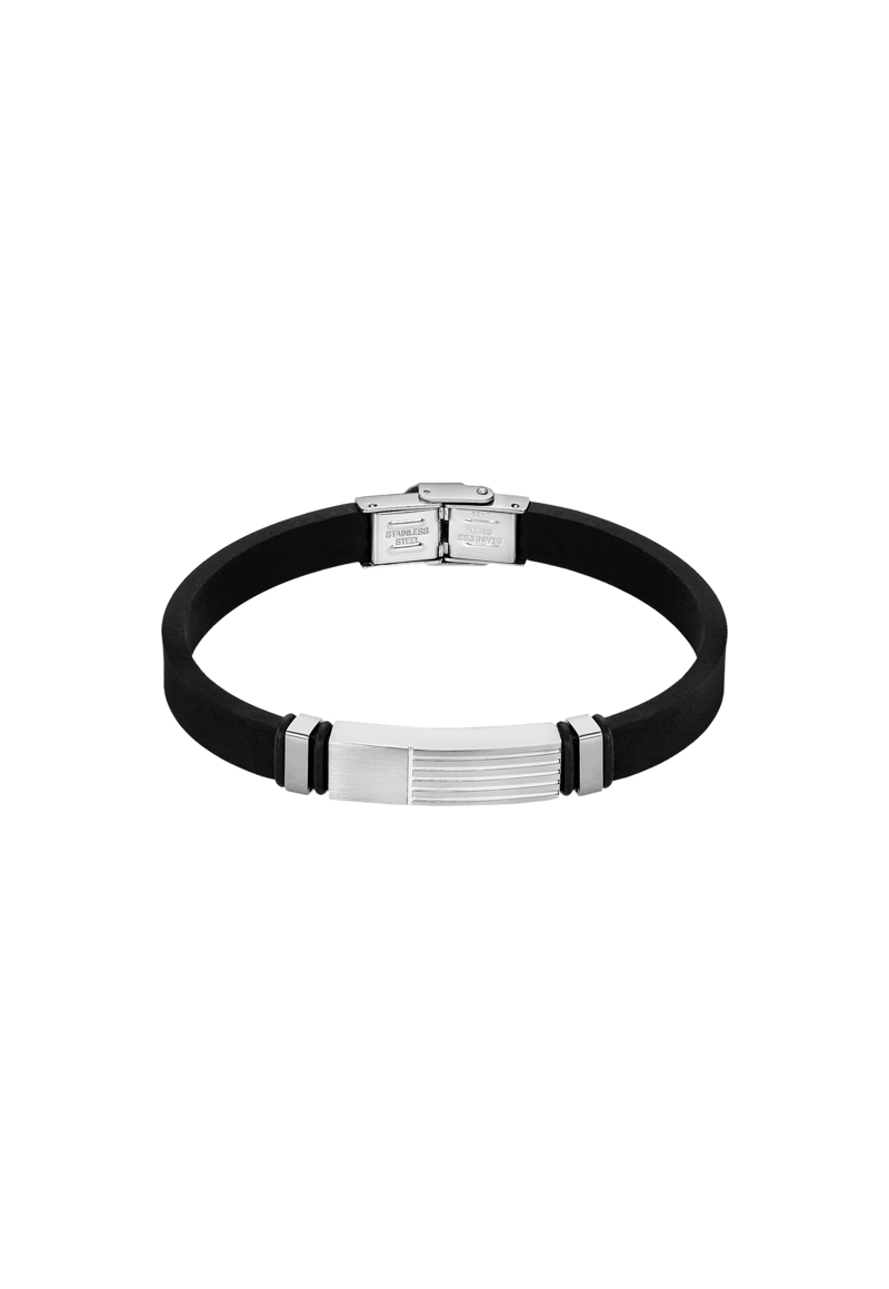 PULSERA LS2541-2/1 LOTUS STYLE NEGRO HOMBRE MEN BASIC - 1