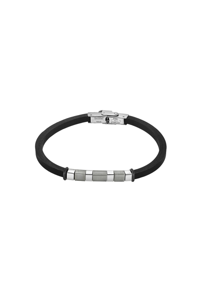 PULSERA LS2538-2/4 LOTUS STYLE NEGRO HOMBRE MEN IN BLACK - 1