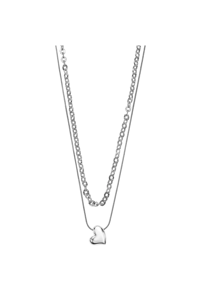 COLLAR LS2554-1/1 LOTUS STYLE PLATEADO MUJER BLISS - 1