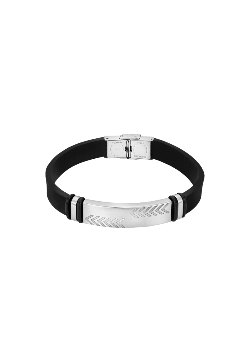 PULSERA LS2542-2/1 LOTUS STYLE NEGRO HOMBRE MEN BASIC - 1