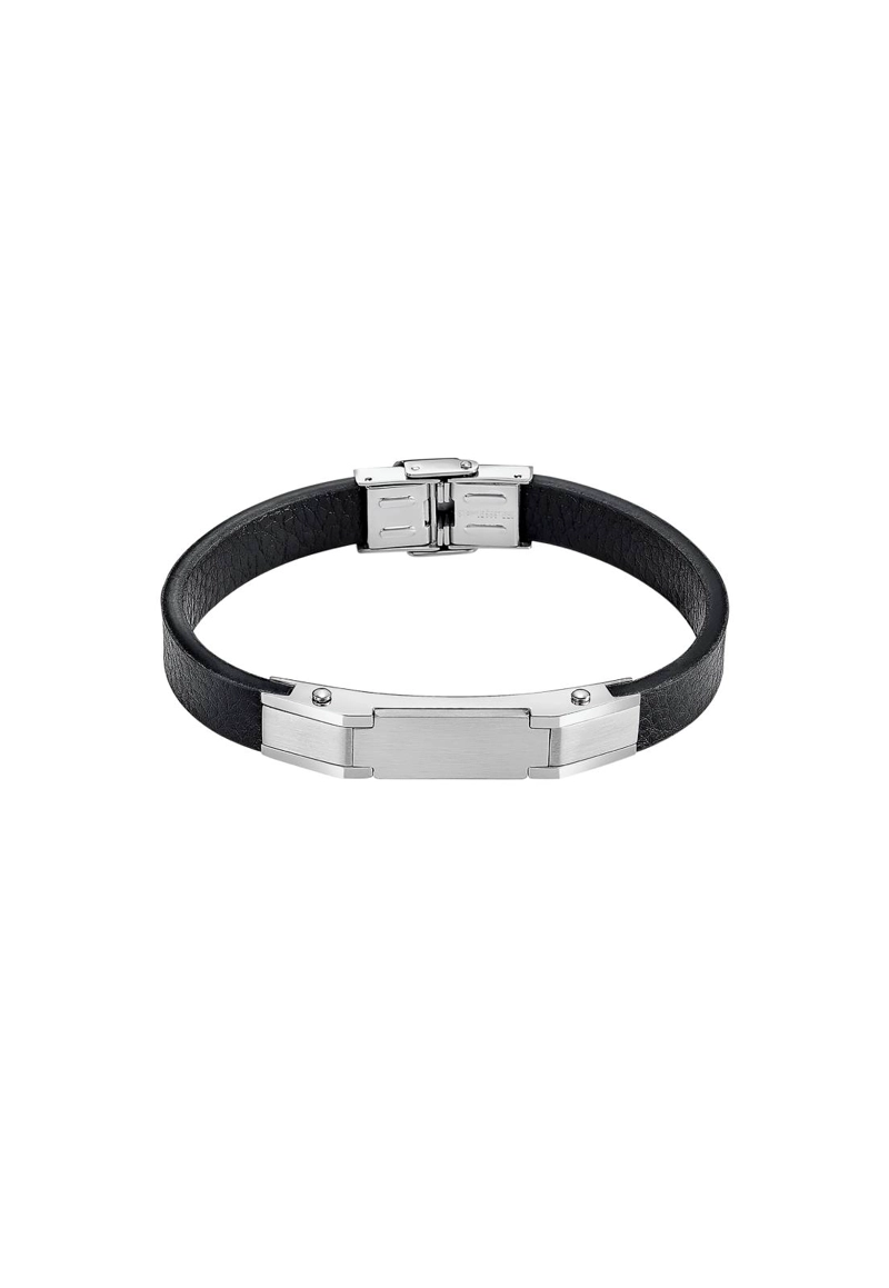 PULSERA LS2585-2/1 LOTUS STYLE NEGRO HOMBRE MEN BASIC - 1