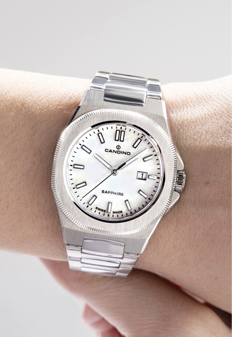RELOJ C4800/1 CANDINO BLANCO MUJER COUPLES CLASSIC - 5