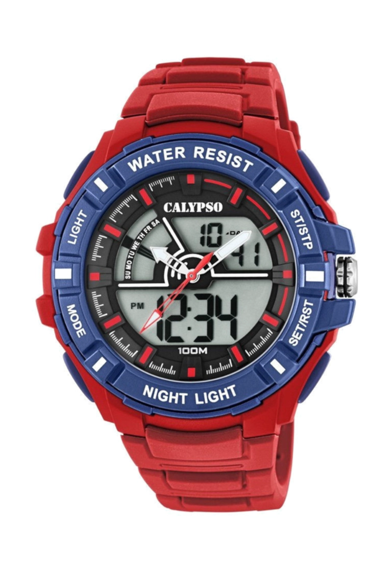 RELOJ K5769/3 CALYPSO GRIS HOMBRE MTV - 1