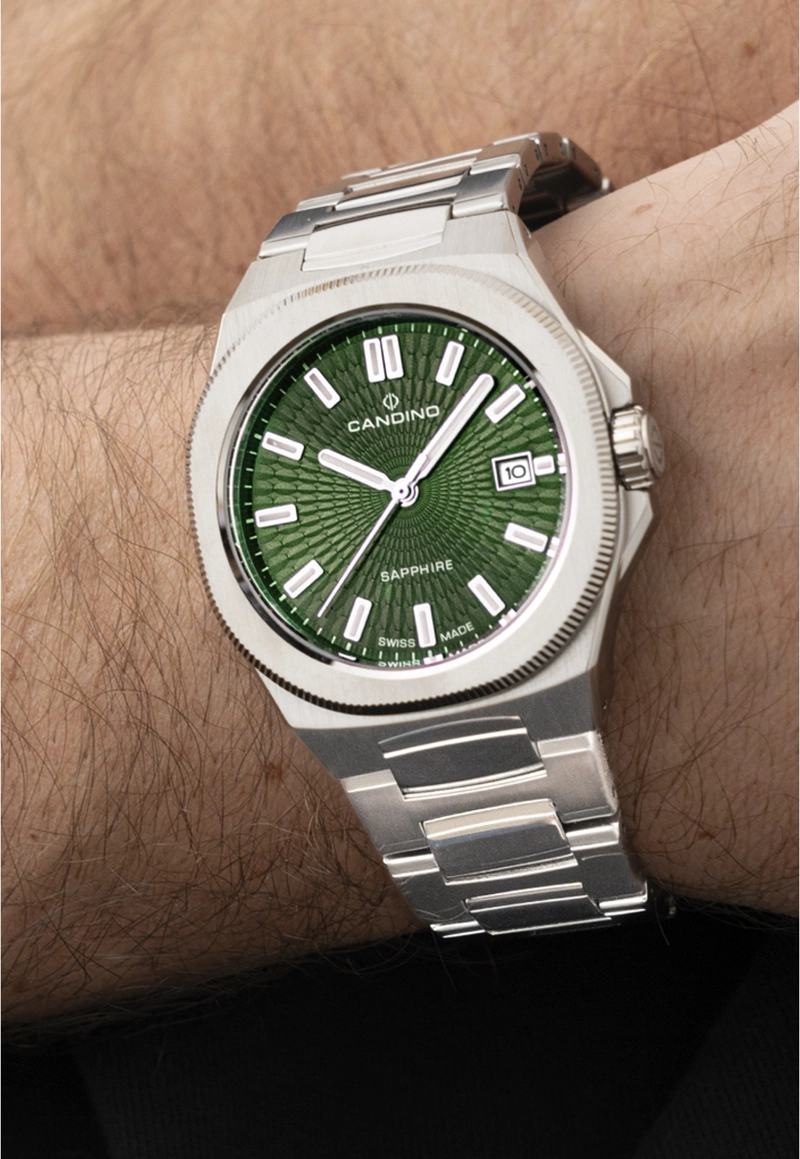 RELOJ C4799/3 CANDINO VERDE HOMBRE COUPLES CLASSIC - 5