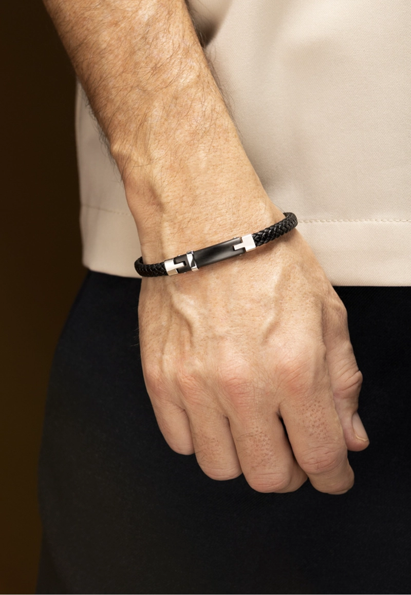 PULSERA LS2546-2/1 LOTUS STYLE NEGRO HOMBRE URBAN MAN - 2