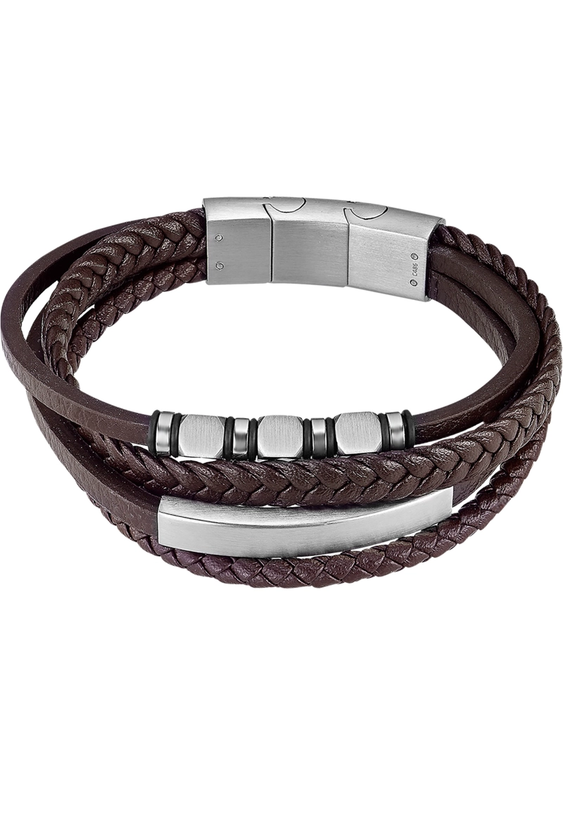 PULSERA LS2593-2/2 LOTUS STYLE MARRON HOMBRE URBAN MAN - 1