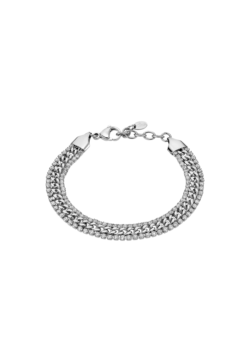 PULSERA LS2569-2/1 LOTUS STYLE PLATEADO MUJER BLISS - 1