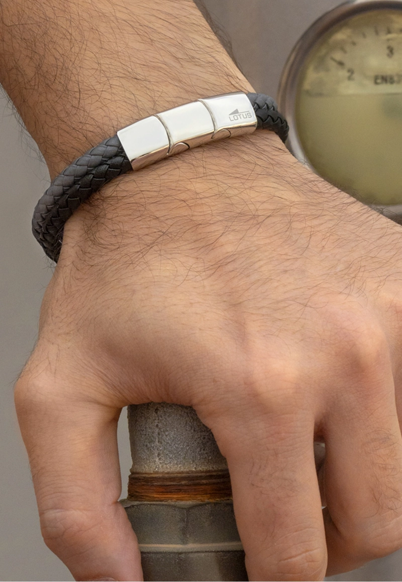 PULSERA LS2530-2/1 LOTUS STYLE VERDE HOMBRE URBAN MAN - 2
