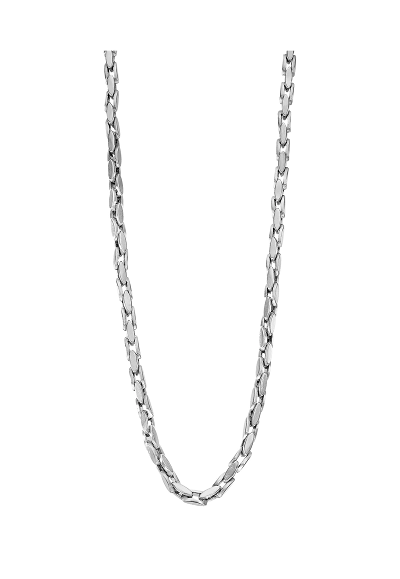 COLLAR LS2598-1/1 LOTUS STYLE PLATEADO HOMBRE URBAN MAN - 1