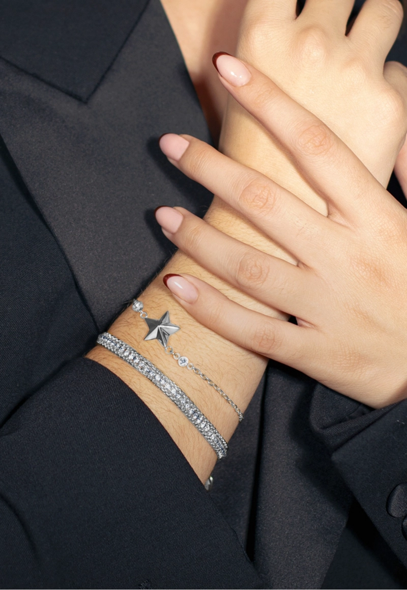 PULSERA LS2599-2/1 LOTUS STYLE PLATEADO MUJER BLISS - 2