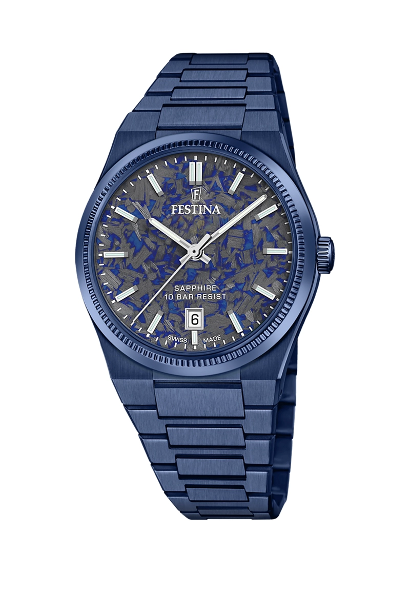 RELOJ F20078/2 FESTINA SWISS AZUL HOMBRE RIVE COLLECTION - 1