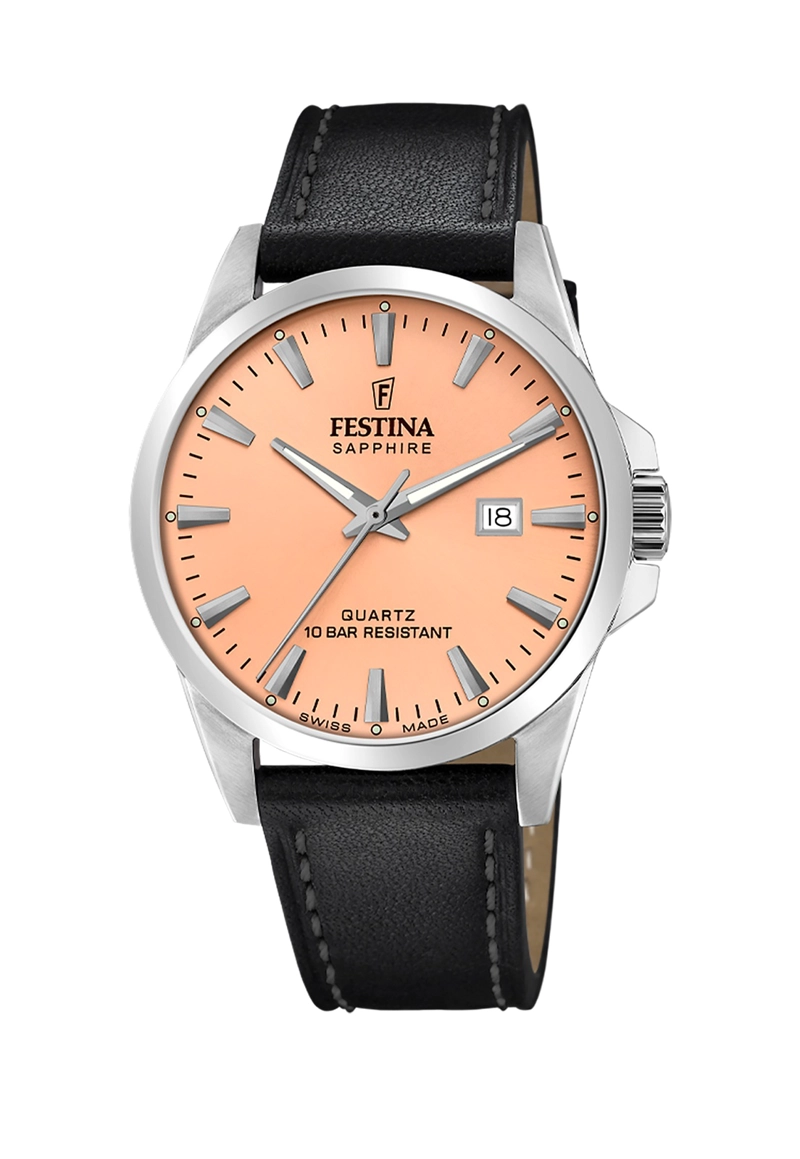 RELOJ F20025/6 FESTINA SWISS CAFE  HOMBRE CORREA CLASICO - 1