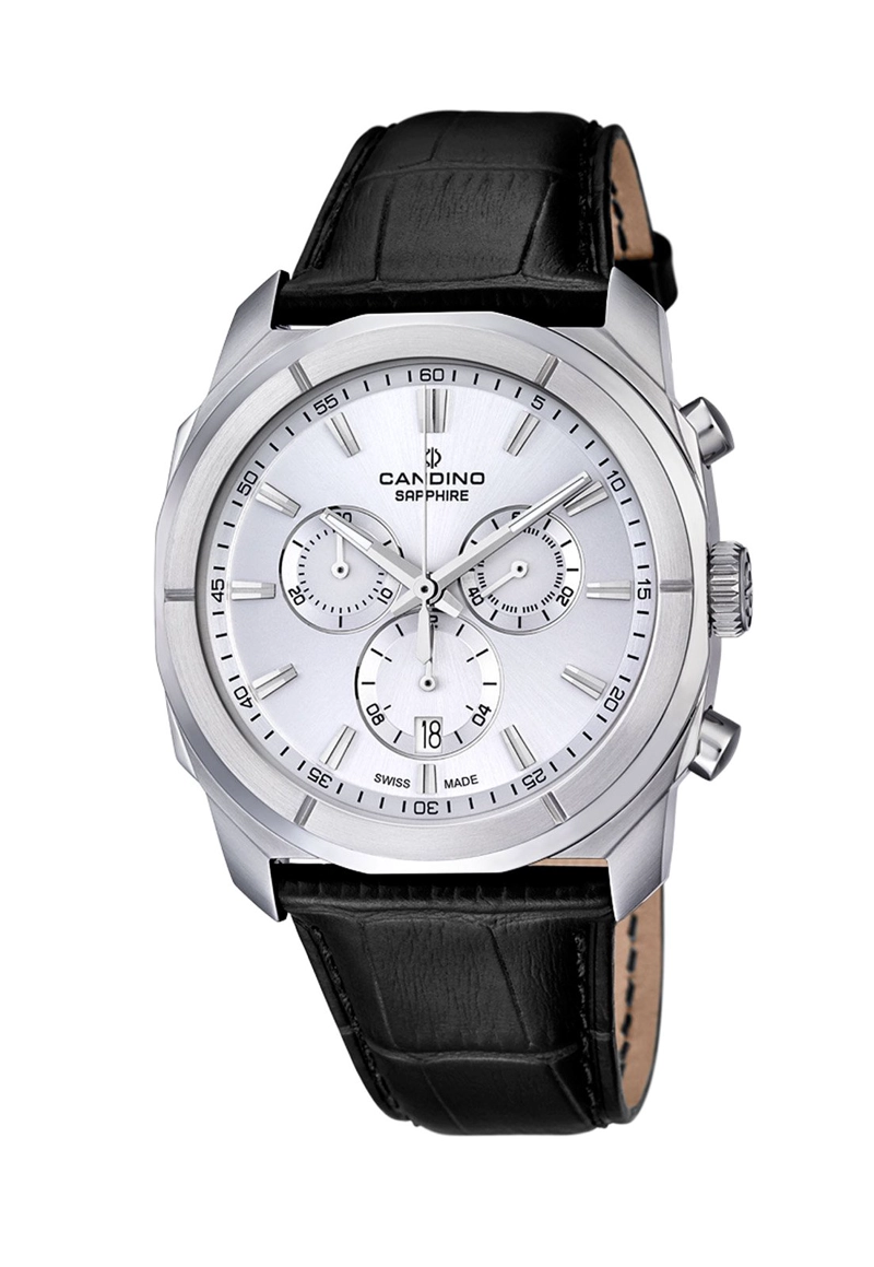 RELOJ C4582/1 CANDINO PLATEADO HOMBRE CHRONOS - 1