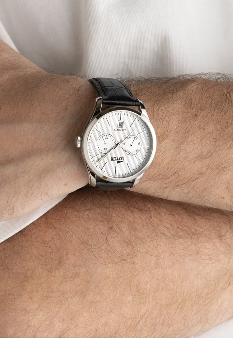 RELOJ 19073/1 LOTUS GRIS HOMBRE MULTIFUNCION - 2